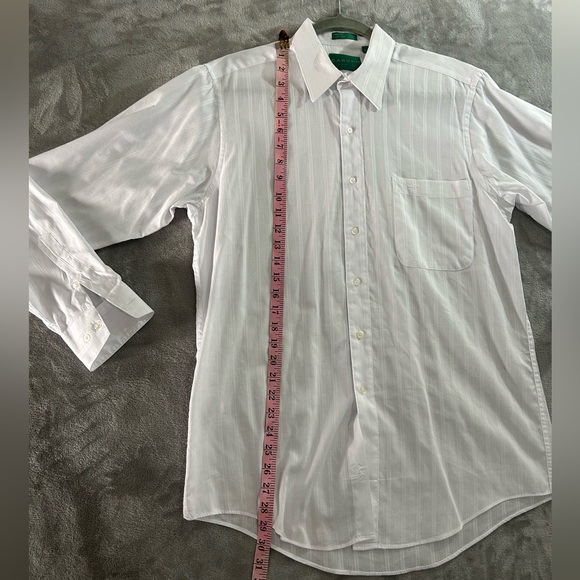 Carven EUC Paris Swiss cotton button down white shirt - Picture 6 of 10